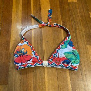 BCBG Max Azaria Halter Bikini Top Size XS